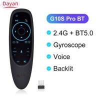 Ưu đãi trong thời gian có hạn Điều khiển từ xa bằng giọng nói thông minh Chuột bay không dây 2.4g G10 G10s Pro Con quay hồi chuyển Ir Học tập Tương thích cho Android