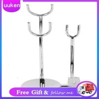 Uukendh Convenient Electroplating Metal Multi-function Shaving Brush Stand Kit