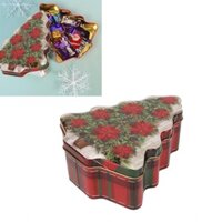 Uukendh Giáng sinh kẹo thiếc thẻ quà tặng có sẵn thực phẩm bằng thiếc đa năng cho phòng ngủ