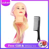 Uukendh Head Manikin Practice Doll Free Separate Durable Training for Cosmetology