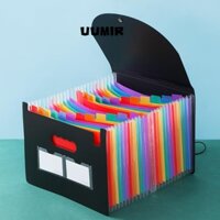 UUMIR Bìa Đựng Tài Liệu 13 / 25 Ngăn Tiện Lợi