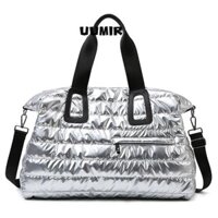 UUMIR Gói Duffle, Túi xách tách khô và ướt có thể gập lại, Túi đựng tay cầm chống nước nhiều túi có thể mở rộng dành cho nữ