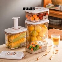 UUMIR Hộp Đựng Thực Phẩm Hút Chân Không Giúp Khô Ráo Tiện Dụng