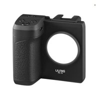 Uurig PH-10 Tay cầm không dây Grip Giá đỡ điện thoại ổn định cho điện thoại thông minh Vlog Selfie với điều khiển từ xa Giá đỡ giày lạnh 1 / 4 Inch Lỗ vít tích hợp Đèn LED lấp đầy pin thay thế