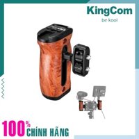 Uurig R027, Tay Cầm Bán Gỗ Cho Máy Ảnh, Monitor, Điện Thoại, Universal Wooden Threaded side Handle for CAMERA/PHONE