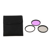 UV CPL FLD Professional Lens Filter Kit and Carry Pouch for DSLR Camera Lenses 46mm 49mm 52mm 55mm 58mm 62mm 67mm 72mm 77mm 82mm 40.5mm - 58mm