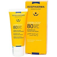 UVEBLOCK 80 [Tuýp 40ml] - ISIS Pharma Pháp - Kem chống nắng dành cho da nhạy cảm SPF50+