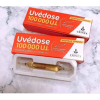 Uvedose 100.000 U.I (vitamin D3) cho bé từ 18 tháng - hộp 1 ống