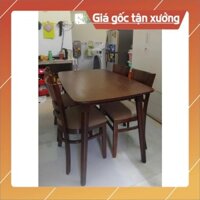 uWWW Bộ bàn ăn 4 ghế giá rẻ EW