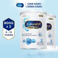 [V] Bộ 2 lon Sữa Bột Enfamil A2 Neuropro 2 – 800g/lon