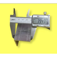 V Nhôm 40 x 40 x dầy 3.0 li / Dài 1 m + 1 m 50 + 2 m / NHÔM CHẤT * BỀ MẶT NHÔM MỘC / Vatlieu3s .