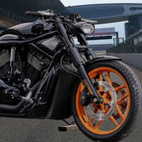 V-Rod Vrod Harley-Davidson 2007-2011 Night Bar Đặc Biệt Tay Áo Nắp Đậy Fork Cap Tube