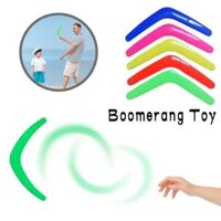 V Shaped Boomerang Genuine Returning Throwback Boomerang Child Funny Kids Toy E6D1