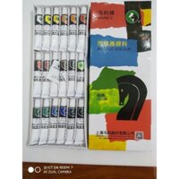 V1 QPEA bộ 18 màu arcrylic Merries dạng tuýp 31 V1