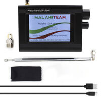 V1.10D 50K-2Ghz Malachite SDR Radio Update Software Malahit DSP SDR Receiver/3.5"LCD/Battery /Speaker/Metal Case with Al