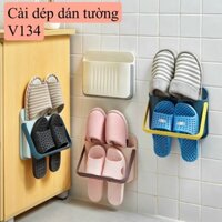 V134- Cài dép dán tường