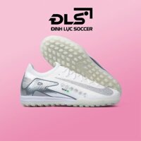 [V2] Giày Bóng Đá Nike Mercurial Vapor 16 Elite Vini JR Trắng Xám Cổ Lửng TF