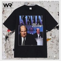 v23h /Áo thun wright Kevin Malone phim Mỹ The Office phong cách vintage áo cotton cổ tròn