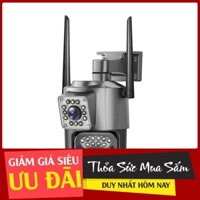 V380 PRO Camera Wifi 2 Mắt giám sát Ngoài Trời Không Dây Ip66 Thông Minh chống nước an toàn 5.0MP HD 1080P