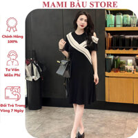 [V473] Đầm Váy Len Trễ Vai Phối Bèo Tiểu Thư Điệu Đà Dáng Suông Dễ Mặc - Đầm Bầu Babydoll Thu Đông Chất Len Mongtoghi