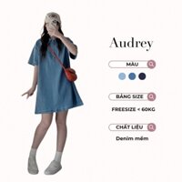 V502 Váy bò dáng suông rộng AUDREY