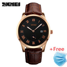 Đồng hồ nam dây da Skmei 1132