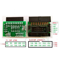 v9For Jlink v8 Board Hỗ trợ TI 10P JTAG Giao diện Simulator Adapter Bảng điều khiển PCB