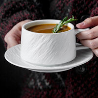 Và bộ đĩa Châu Âu hộ gia đình mờ cốc cà phê Mỹ trà chiều và đĩa