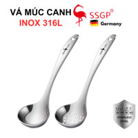 Vá canh Family Inox 316L cao cấp SSGP của Đức - SS11608 Muôi canh Thìa canh, Vá canh, muỗng lẩu thìa lẩu