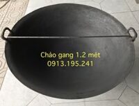 Vạc dầu Chảo gang công nghiệp cỡ lớn