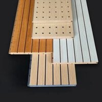 Vách gỗ tiêu âm tán âm trang trí đa mẫu mã GH003