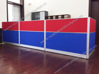 Vách ngăn bàn làm việc nỉ-nỉ V3NN