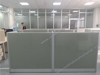 Vách ngăn bàn làm việc nỉ V3NKT