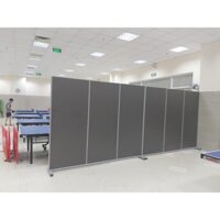 Vách ngăn di động, vách ngăn xếp gọn, vách ngăn bình phong kích thước ngang 1m, cao 2m