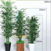 Vách ngăn nhựa tre trúc Trang trí nội thất mô phỏng cây xanh