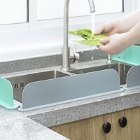 Vách Ngăn Silicone Chống Văng Nước Bồn Rửa Chén Tiện Lợi