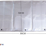 Vách Ngăn Tấm Chắn Chống Văng Dầu Mỡ Inox 50x90cm Giữ Gìn Vệ Sinh Bếp