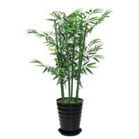 Vách ngăn tre trúc nhựa trang trí nội thất mô phỏng cây xanh