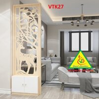 Vách ngăn tủ kệ gỗ MDF VTK27 - VĐ Smart Furrniture NỘI THẤT LẮP RÁP VIENDONGADV