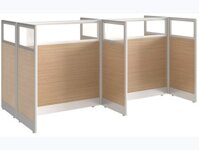 VÁCH NGĂN VĂN PHÒNG VN04 GỖ-KÍNH