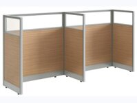VÁCH NGĂN VĂN PHÒNG VN05 GỖ-KÍNH