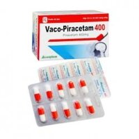Vaco-Piracetam 400mg Vacopharm 10 vỉ x 10 viên – Thuốc điều trị chóng mặt, suy giảm trí nhớ