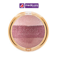 VACOSI Phấn mắt 3 màu Natural Studio Trio Eyeshadow 5g - 0134329 - 08 Patie