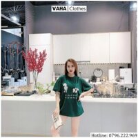VAHA STORE - Áo Thun Nữ, Áo Phông Form Rộng Dáng Unisex