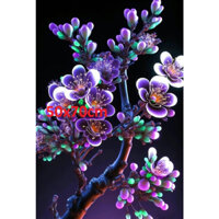 (Vải 11CT) Tranh thêu chữ thập hoa 35352023