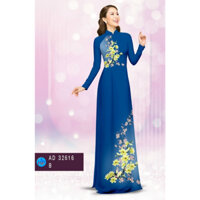 Vải áo dài trung niên mặc xinh, tặng mẹ hoặc người thân