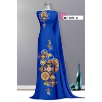 Vải áo dài trung niên xinh