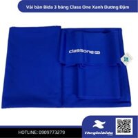 Vải bàn bida 3 băng ClassOne Xanh Dương Đậm