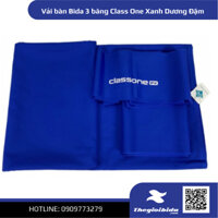 Vải bàn bida 3 băng ClassOne Xanh Dương Đậm