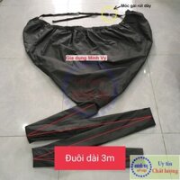 [VẢI BẠT XUẤT HÀN QUỐC] Túi vệ sinh máy lạnh  - đuôi dài 3m - Áo bạt trùm rửa vệ sinh máy lạnh - áo rửa máy lạnh